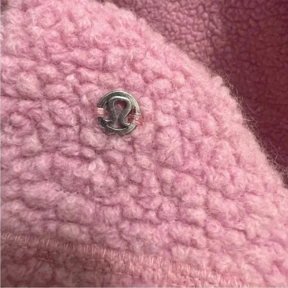 Lululemon So Sherpa Hooded Jacket Size 10 - Picture 7 of 14
